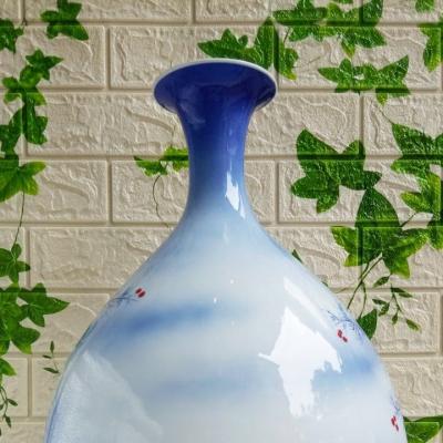 BÌNH TỲ BÀ CHIM HOA PHÚ QUÝ